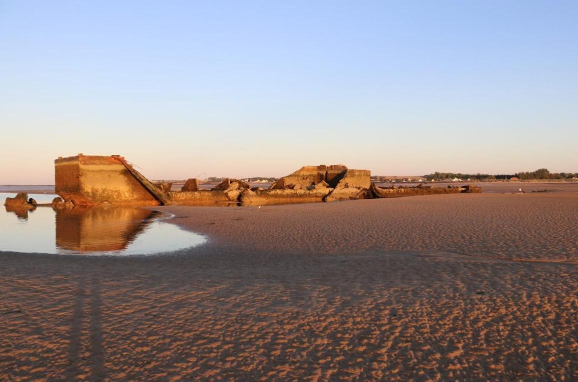 Gites "Plage" Ou "Pieds Dans L'Eau" En Front De Mer A Asnelles , 3Km D'Arromanches, 10Km De Bayeux Eksteriør billede